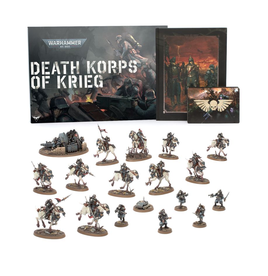 ASTRA MILITARUM DEATH KORPS OF KRIEG ARMY SET - SPEZIALBOX (EN)