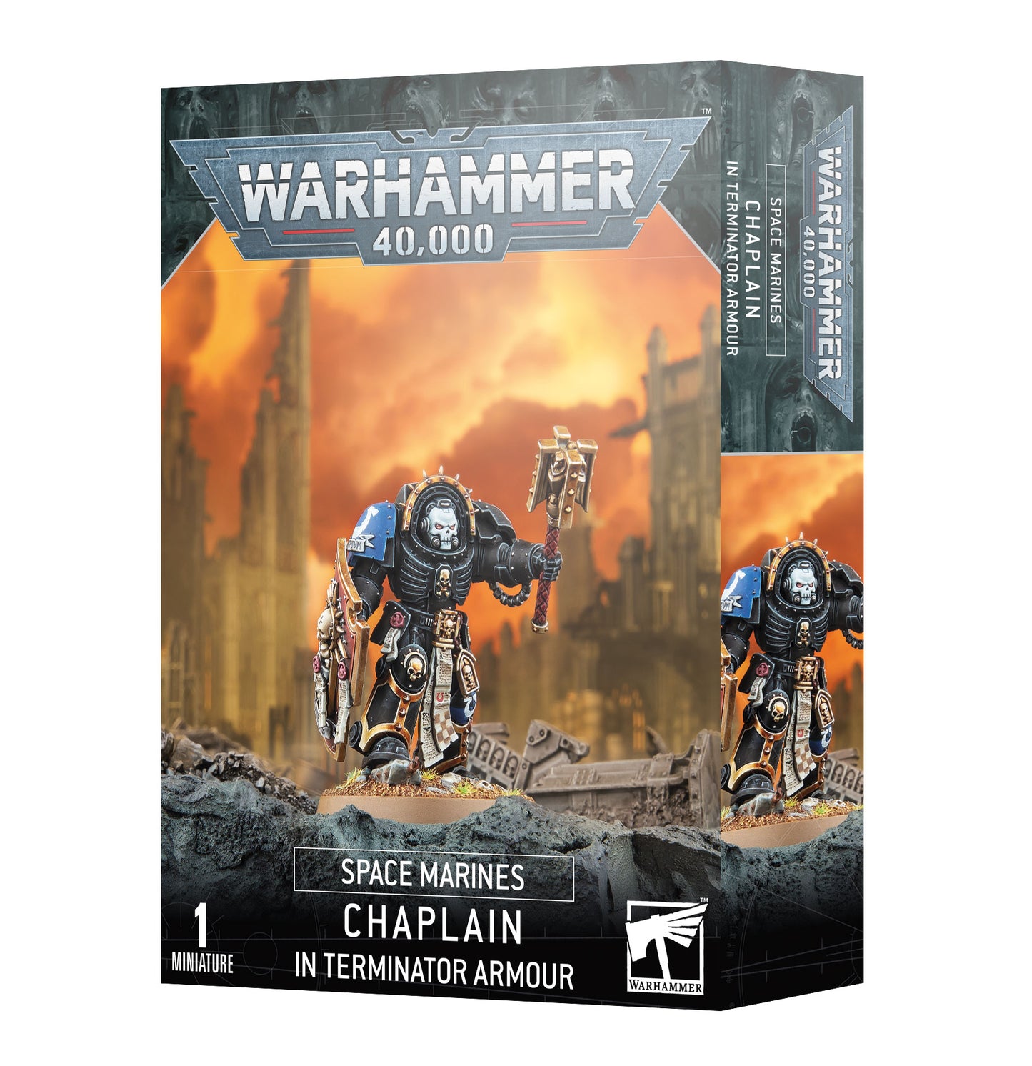 ORDENSPRIESTER IN TERMINATORRUSTUNG / CHAPLAIN IN TERMINATOR ARMOUR