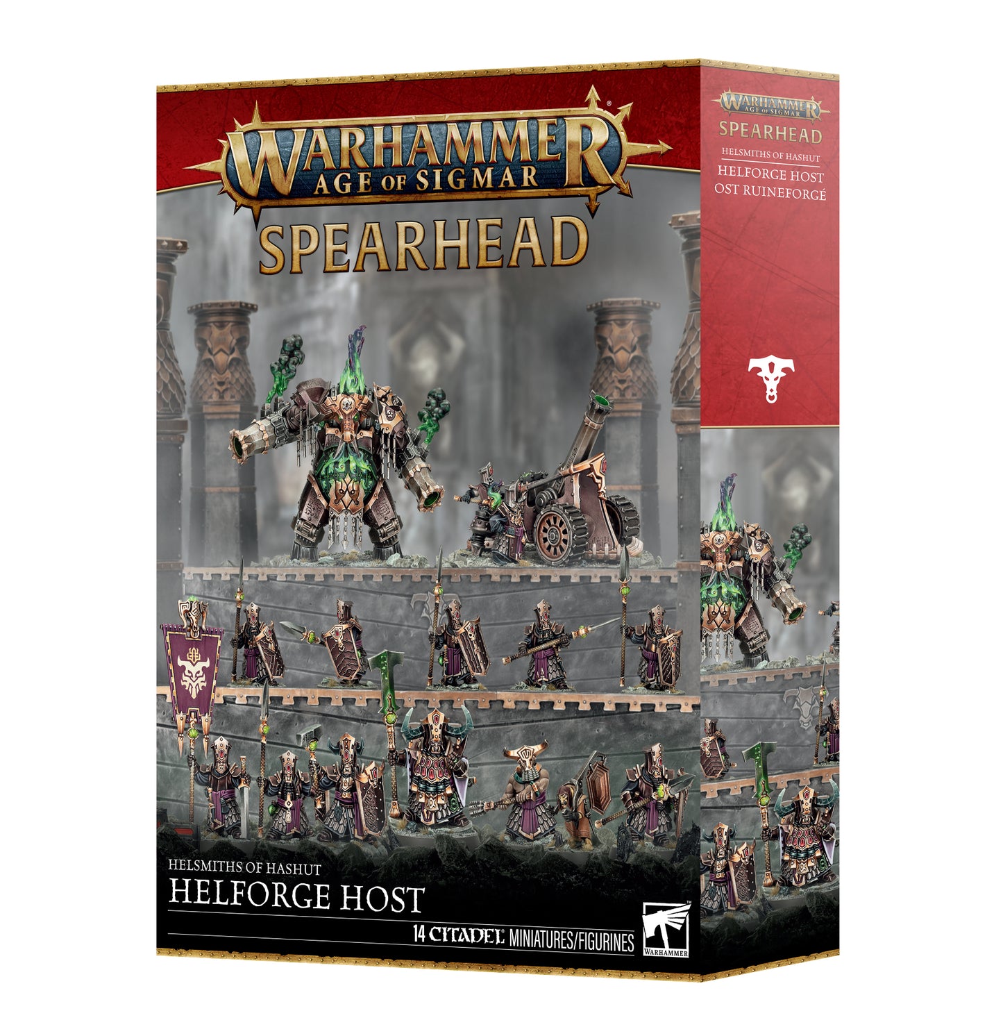SPEERSPITZE HEER DER HELSCHMIEDE / SPEARHEAD HELFORGE HOST