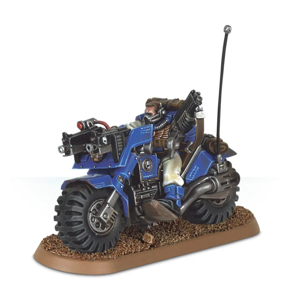 Scoutbikeschwadron der Space Marines
