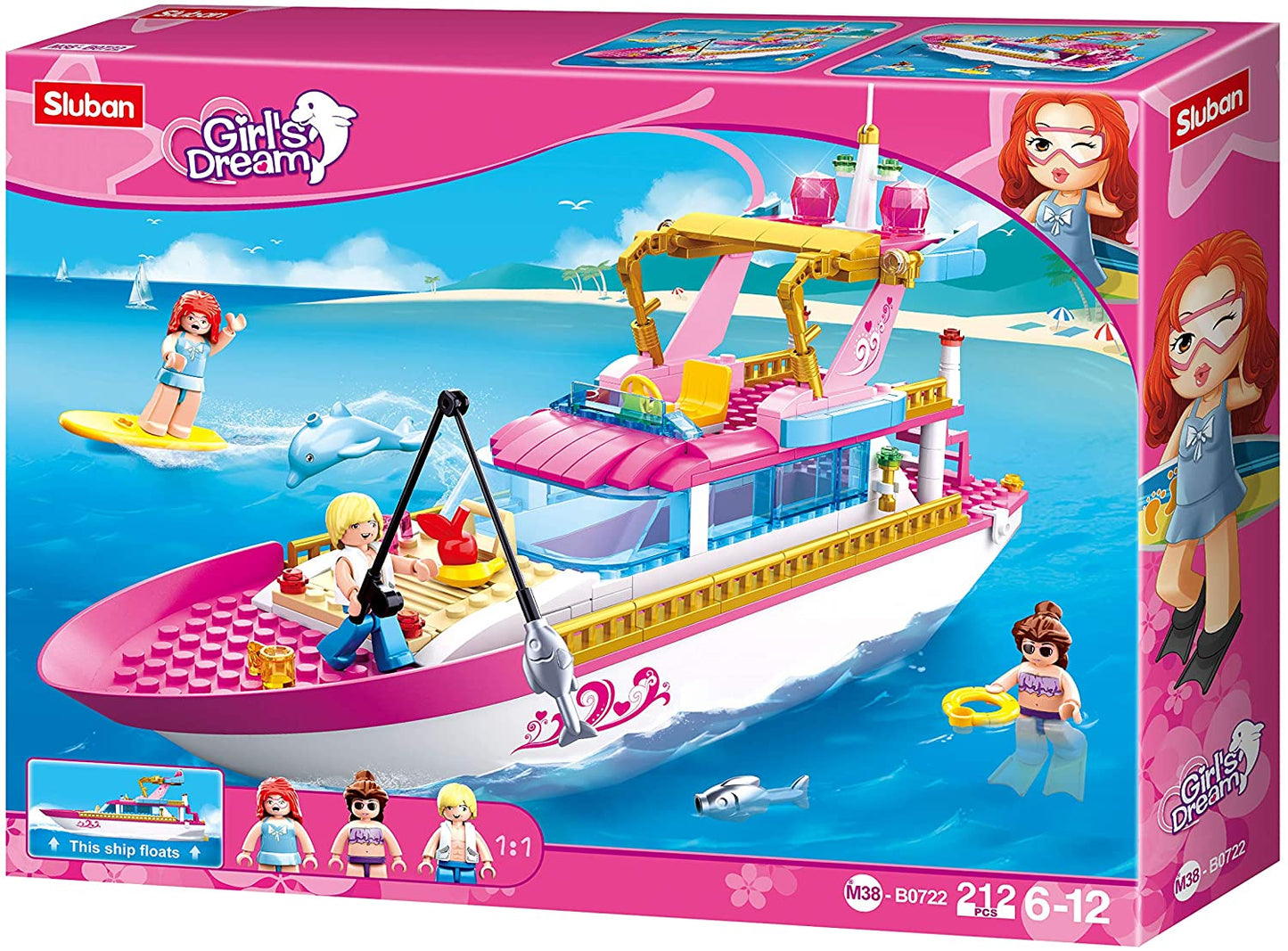 Sluban Luxury Yacht M38-B0722