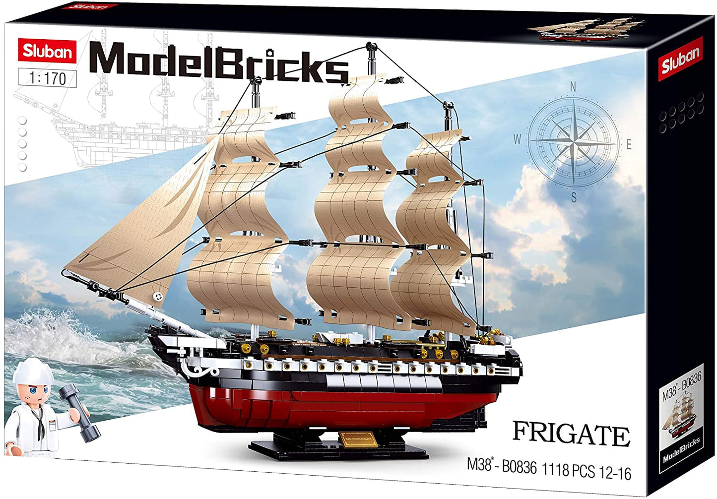 Sluban Fregat M38-B0836