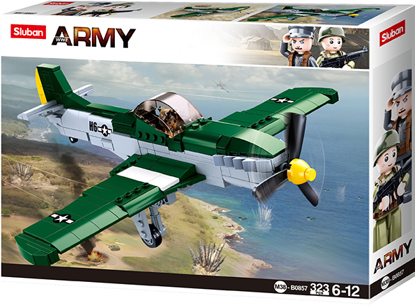Sluban American Fighter M38-B0857