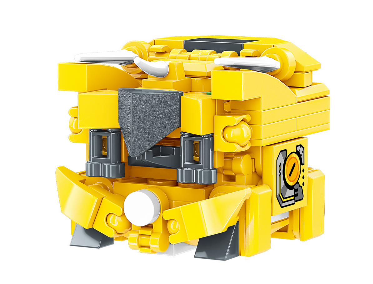 Trans-Collector machine armour beast cube Triceratops Dinosaurier