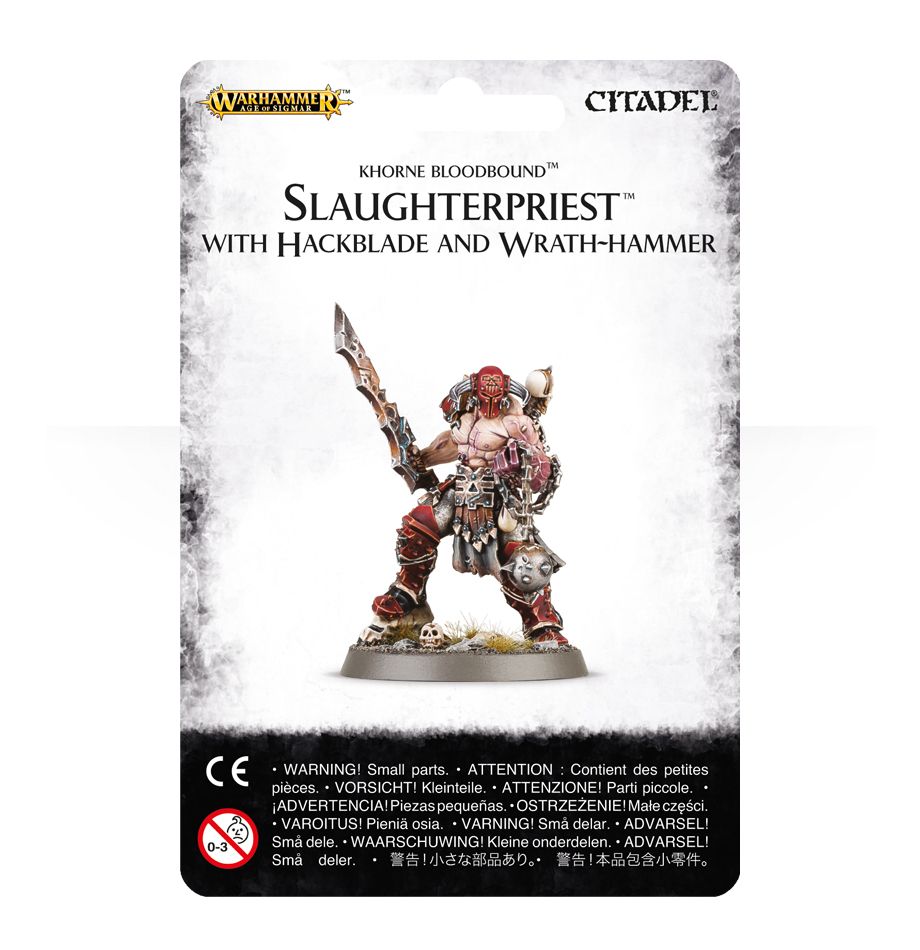 Slaughterpriest mit Hackblade und Wrath-hammer