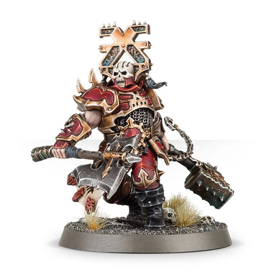 Aspiring Deathbringer mit Goreaxe und Skullhammer