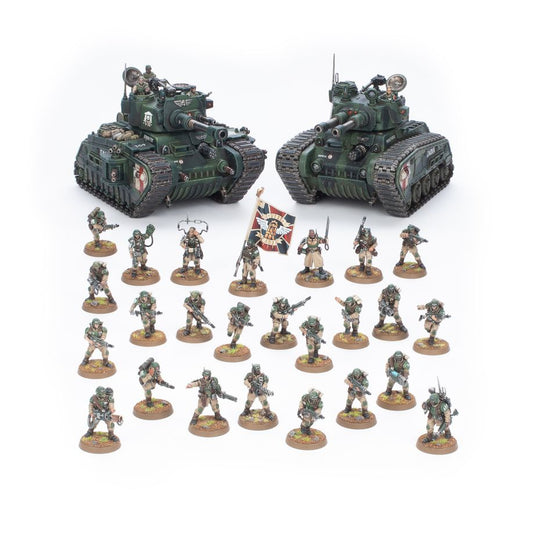 CADIANISCHE VERTEIDIGUNGSSTREITMACHT DES ASTRA MILITARUM WEIHNACHTSBOX 2023