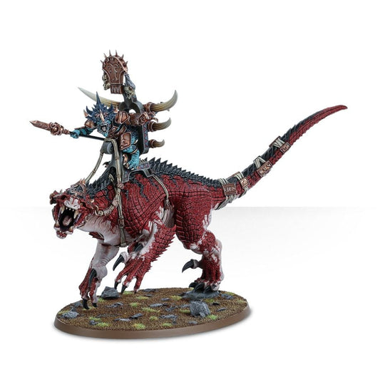 Saurus-Hornnackenveteran auf Carnosaurier