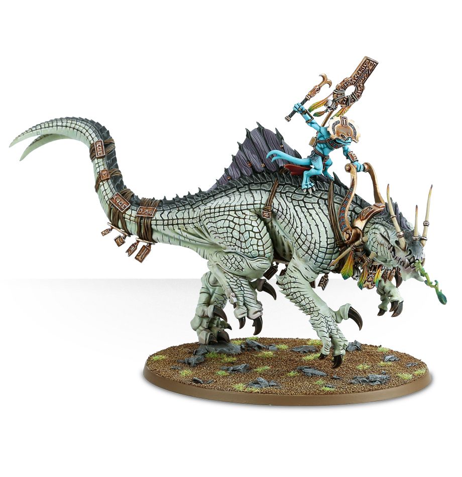 Skink-Orakel auf Troglodon