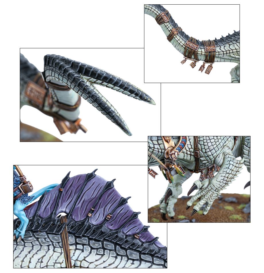 Skink-Orakel auf Troglodon