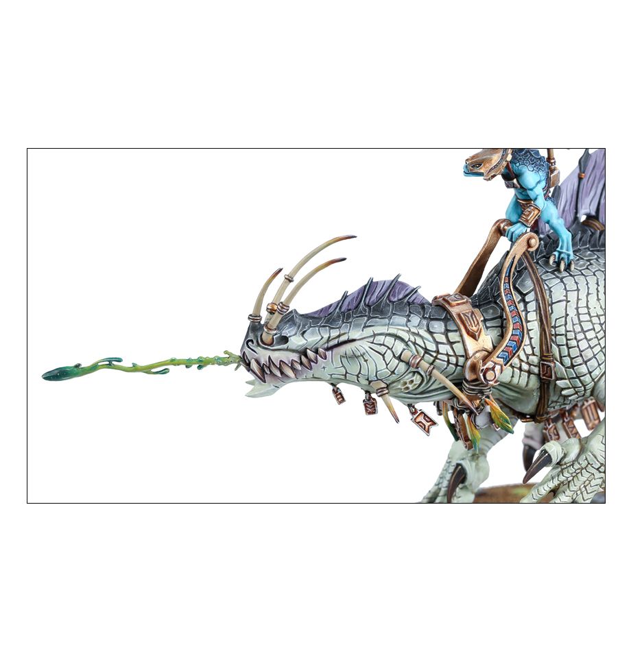 Skink-Orakel auf Troglodon
