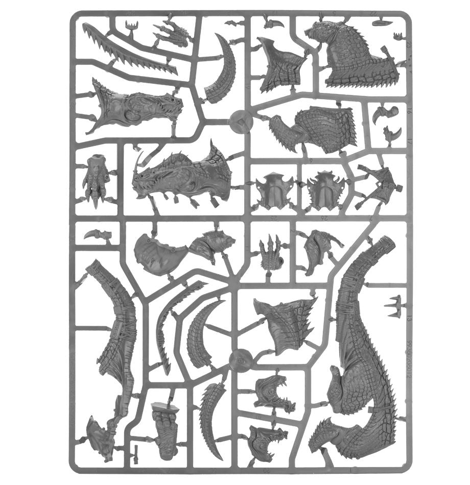 Skink-Orakel auf Troglodon