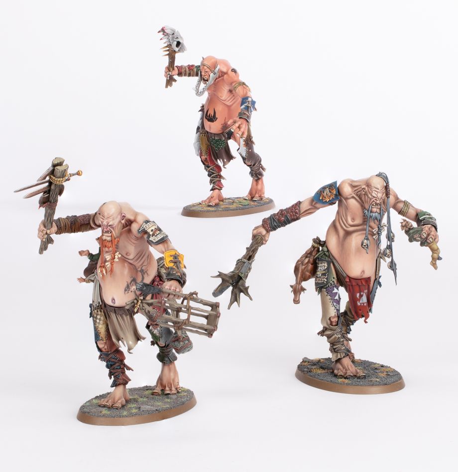 Menschenquetscher-Gargant Mob 3 Figuren