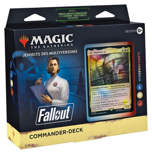 MTG - FALLOUT COMMANDER DECK SCIENCE! - EN - Ab 08.03.2024