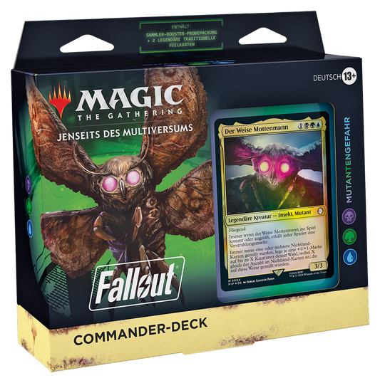 MTG - FALLOUT COMMANDER DECK MUTANT MENACE - EN - Ab 08.03.2024