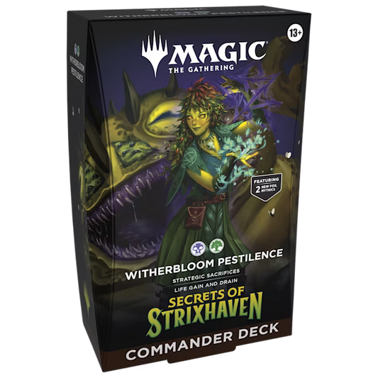 COMMANDER DECK SECRETS OF STRIXHAVEN WHITERBLOOM PESTILENCE (EN)
