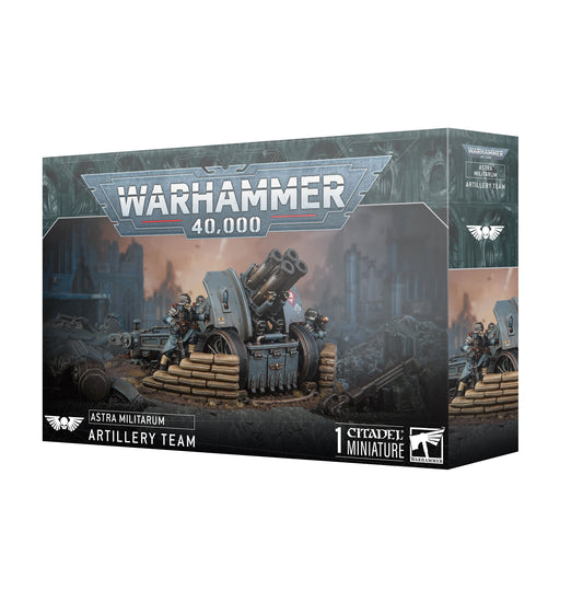ASTRA MILITARUM: ARTILLERIEMANNSCHAFT / KRIEG ARTILLERY TEAM