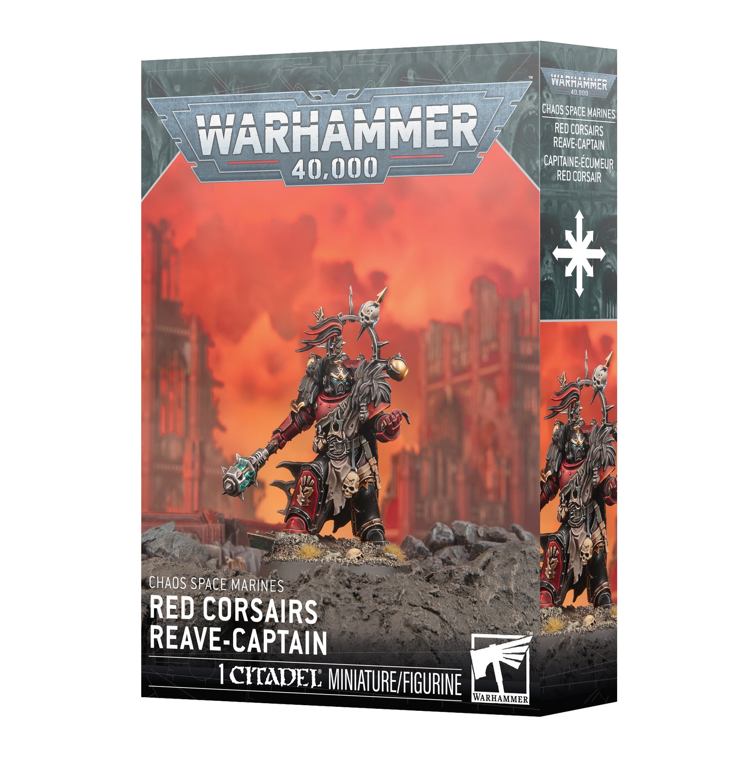 RAUB-CAPTAIN DER ROTEN KORSAREN / RED CORSAIRS REAVE CAPTAIN