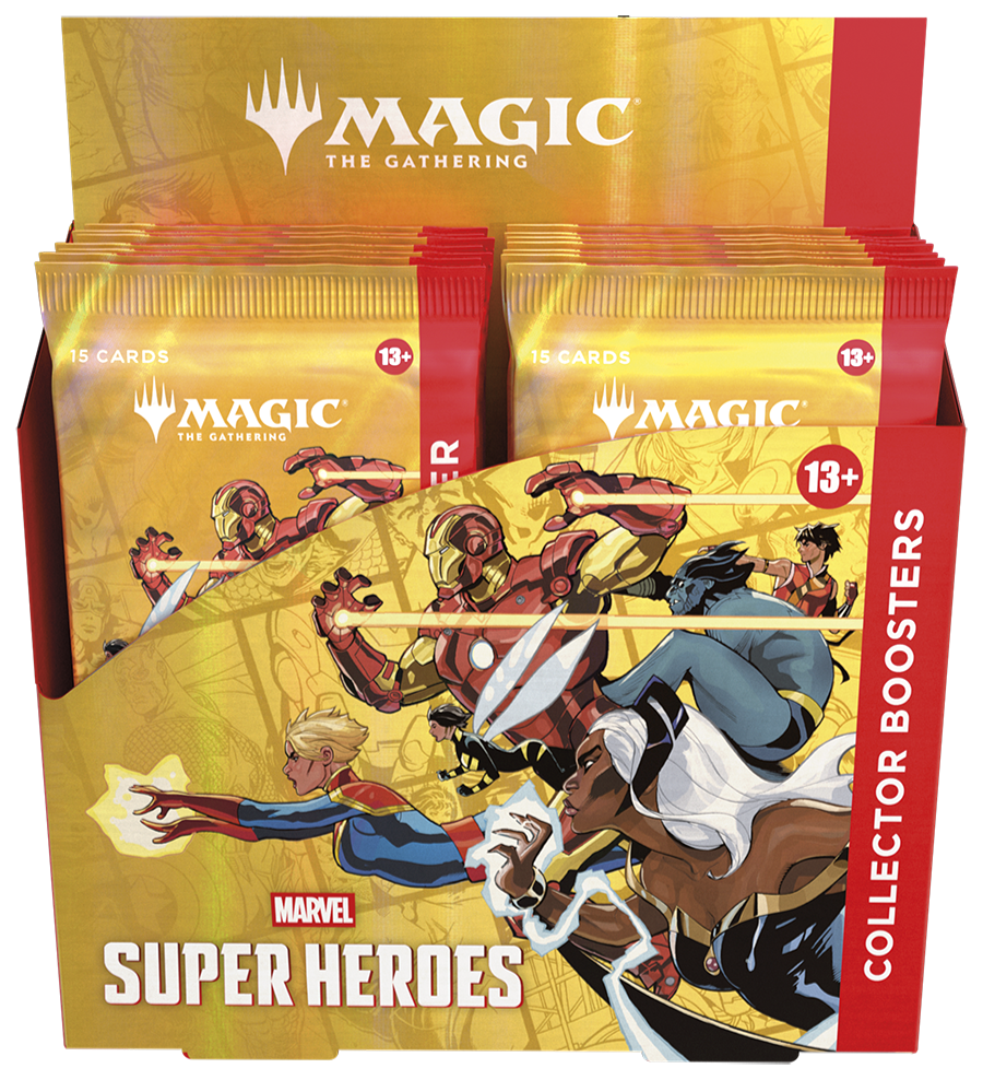 DISPLAY COLLECTOR BOOSTER MARVEL SUPER HEROES (EN)