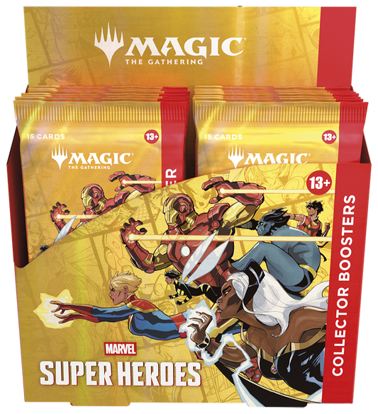 DISPLAY COLLECTOR BOOSTER MARVEL SUPER HEROES (EN)