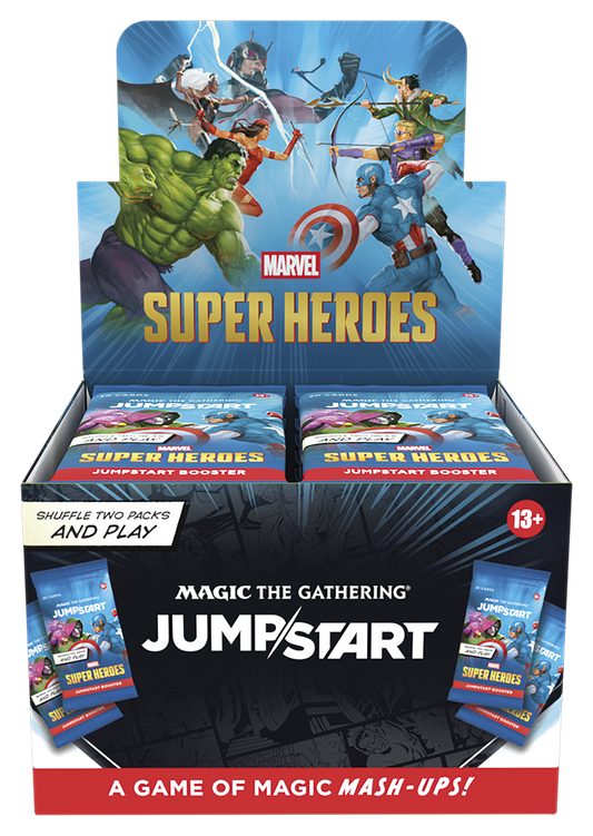 DISPLAY JUMPSTART BOOSTER MARVEL SUPER HEROES (EN)