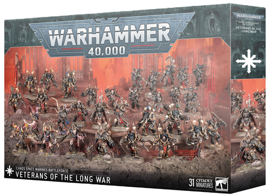 Spezialbox Chaos Space Marines Veterans Of The Long War / Veteranen Des Langen Krieges