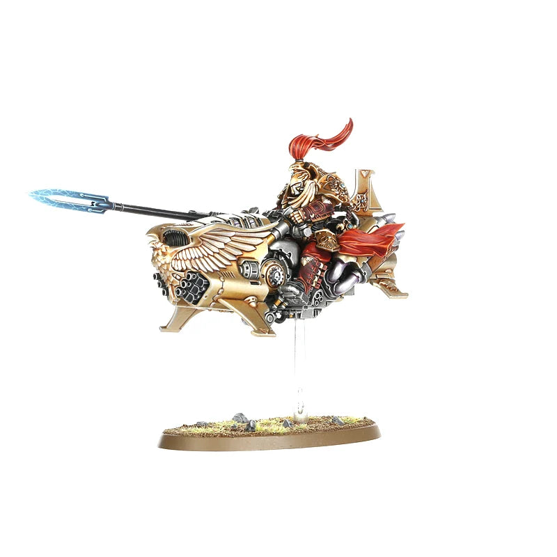 Shield-Captain auf Dawneagle-Jetbike