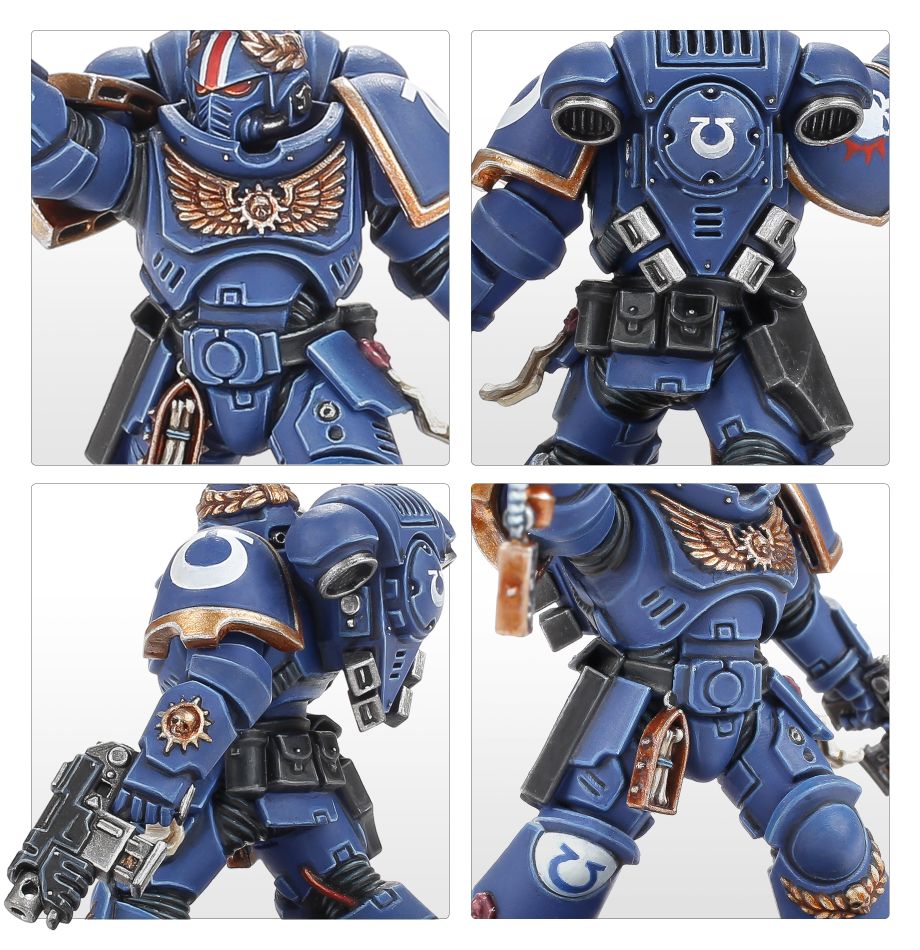 Primaris Lieutenant mit Energieschwert