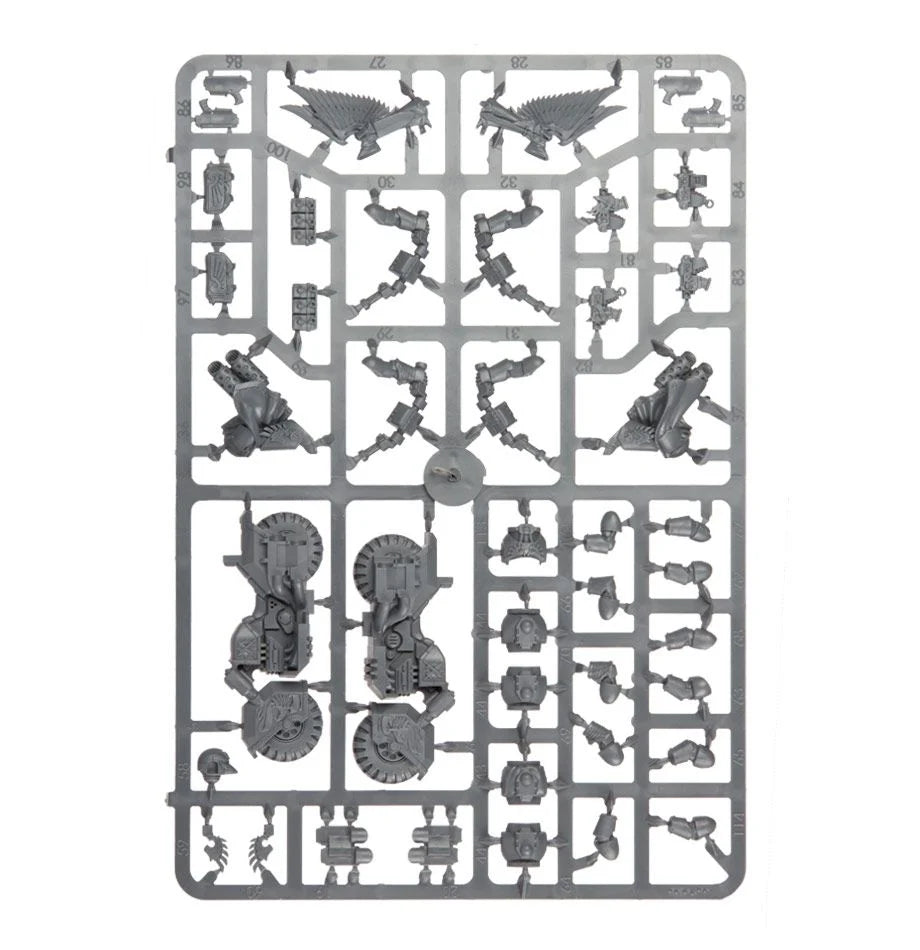 DARK ANGELS RAVENWING-KOMMANDOTRUPP