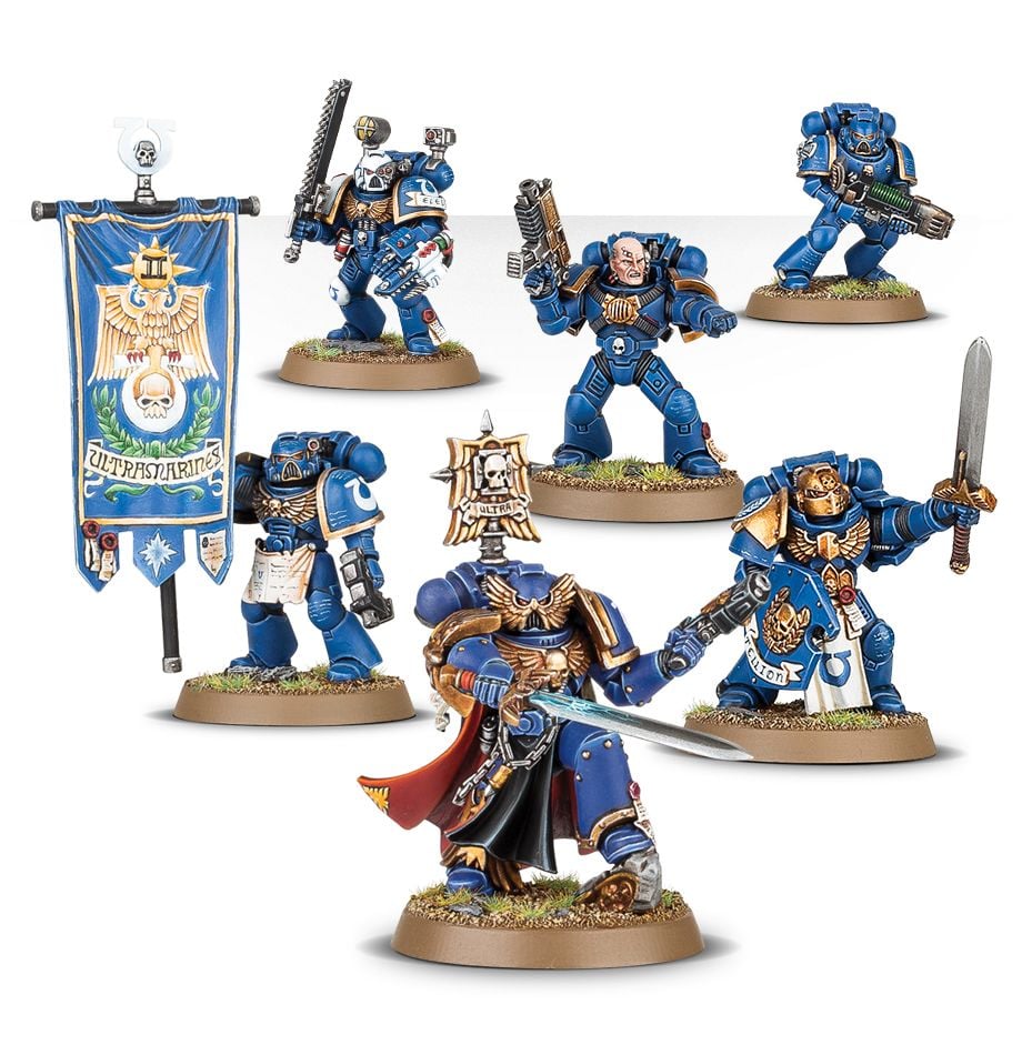 Kompaniekommando der Space Marines