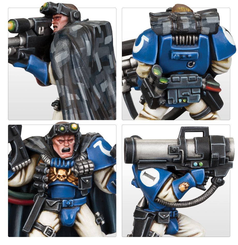 Scouts der Space Marines mit Scharfschützengewehr