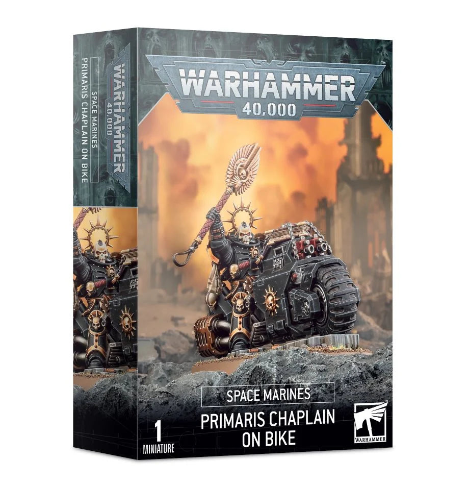 Primaris-Ordenspriester auf Bike