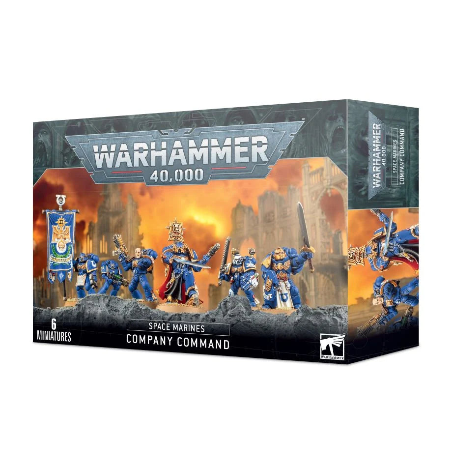 Kompaniekommando der Space Marines
