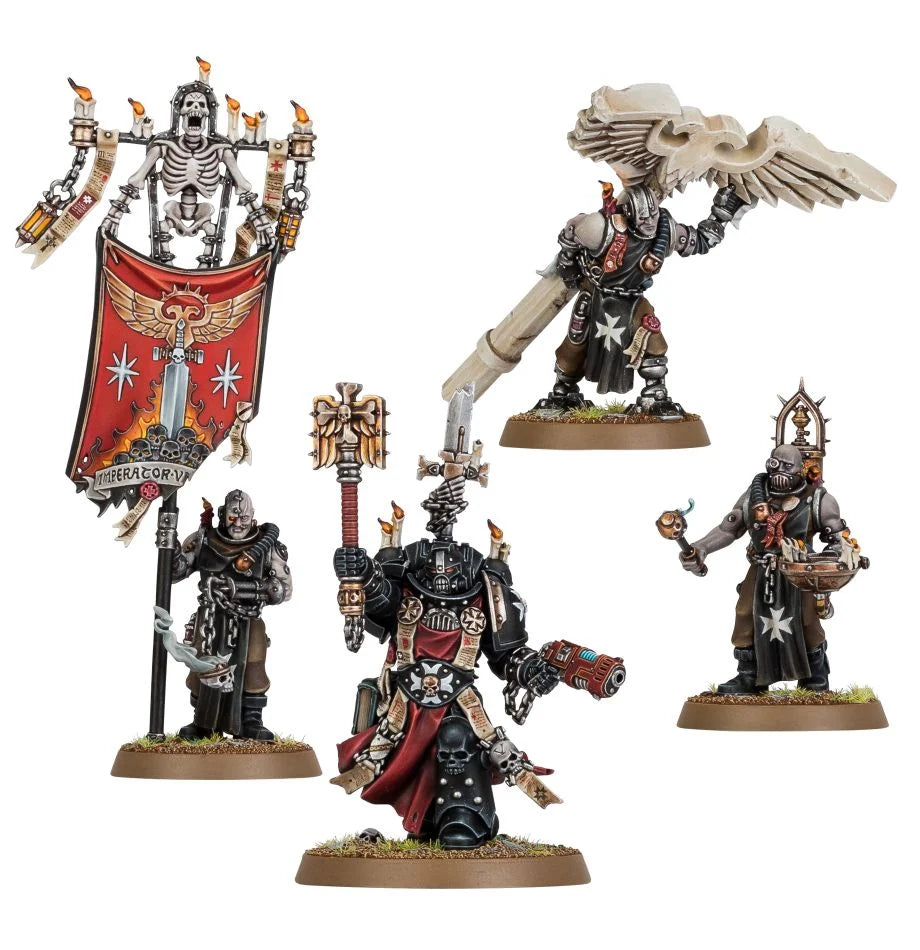 Ordenspriester Grimaldus & Gefolge