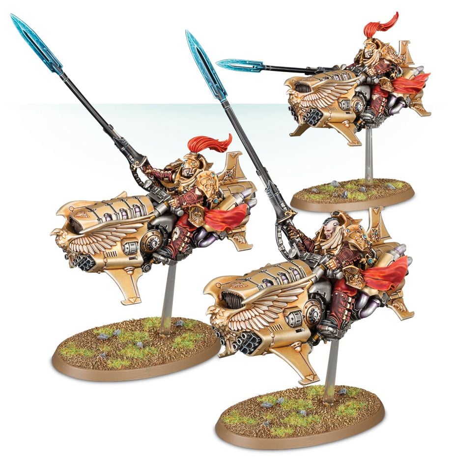 Shield-Captain auf Dawneagle-Jetbike