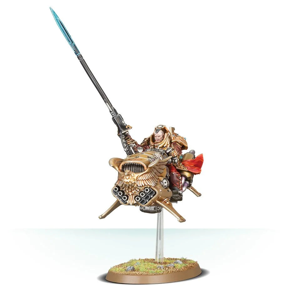 Shield-Captain auf Dawneagle-Jetbike