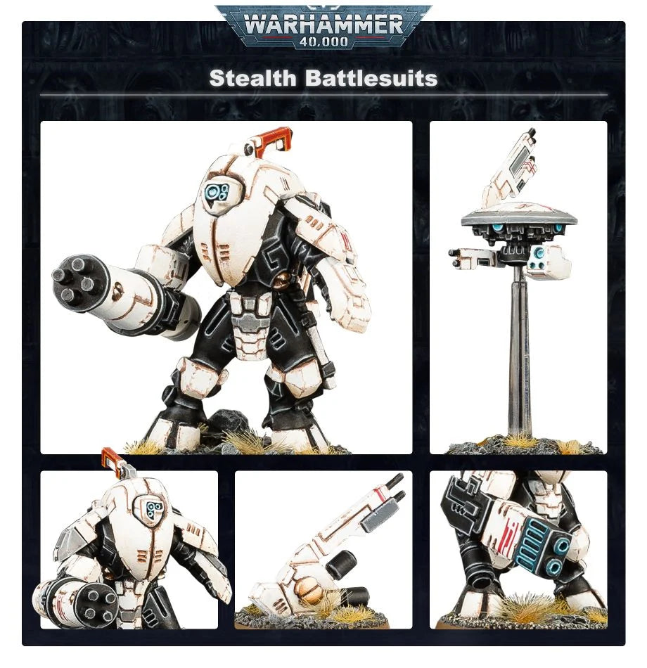 XV25 Stealth Battlesuits / GEIST-KAMPFANZÜGE