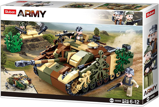 Sluban Camouflaged Tank M38-B0858