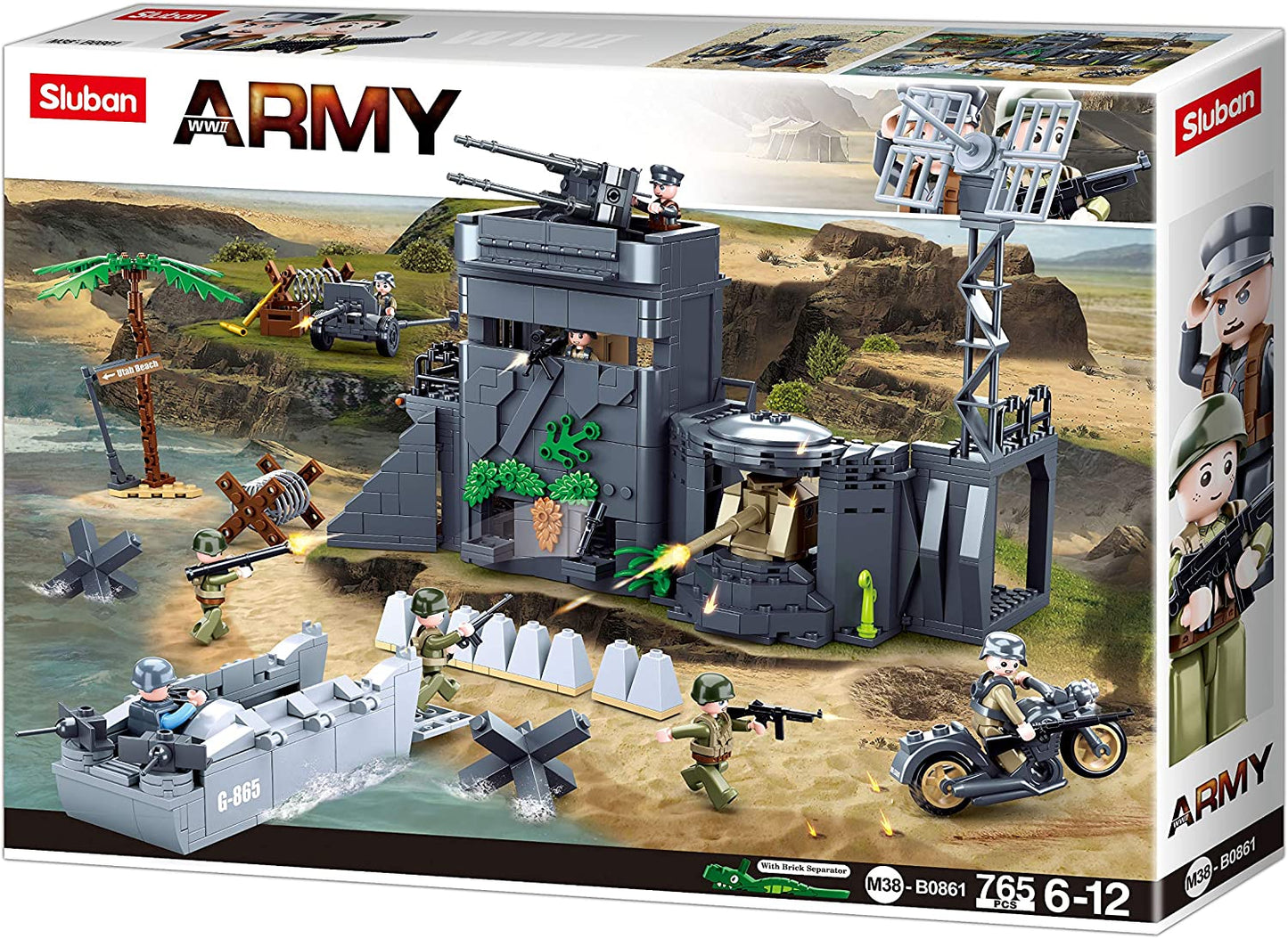 Sluban The Atlanic Wall M38-B0861