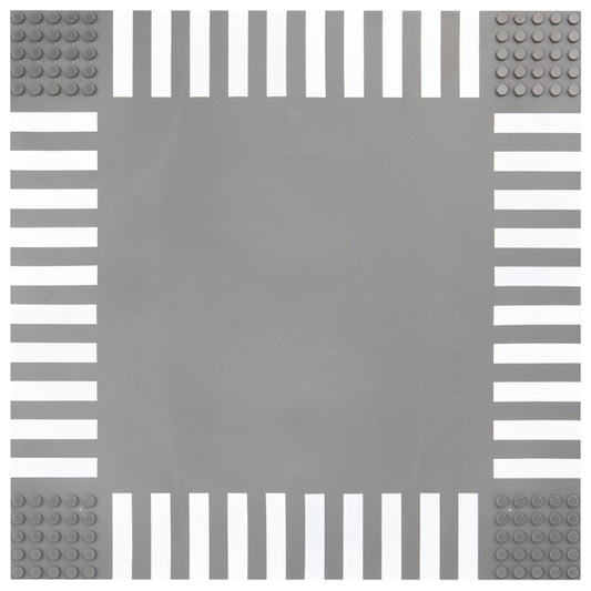 Baseplate Straße Kreuzung (32x32)