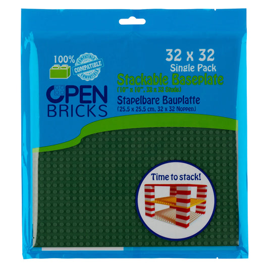 Baseplate olivgrün (32x32)