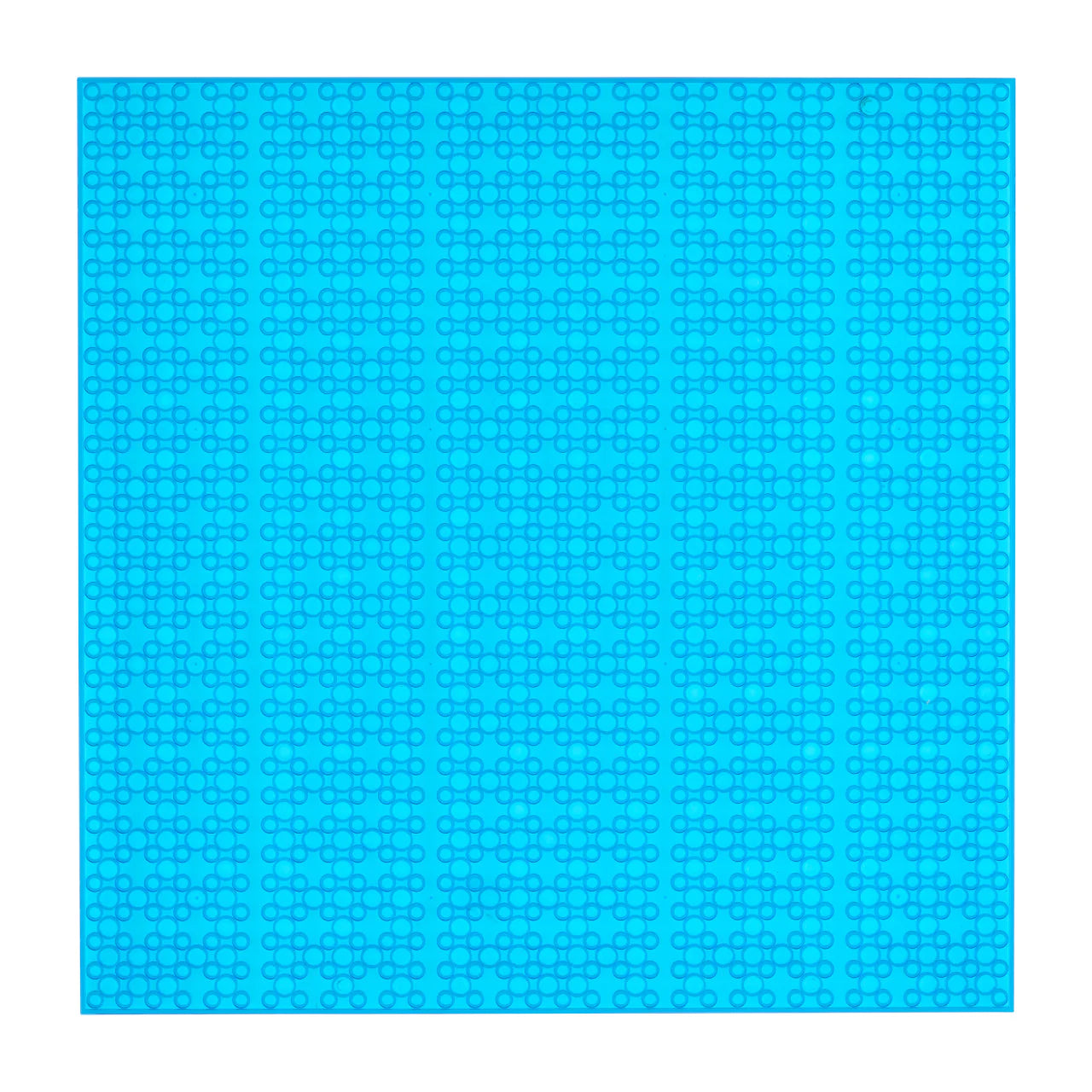Baseplate transparent blau (32x32)