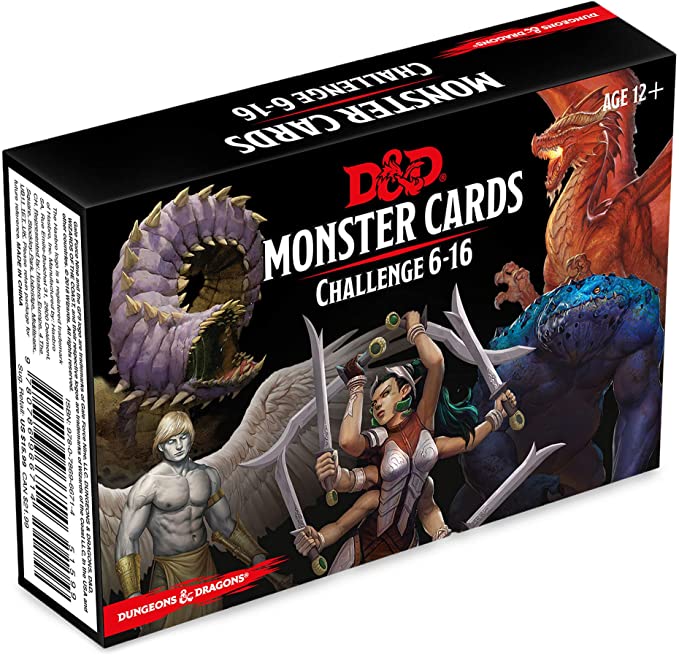 D&D Monsterkarten HG 6-16