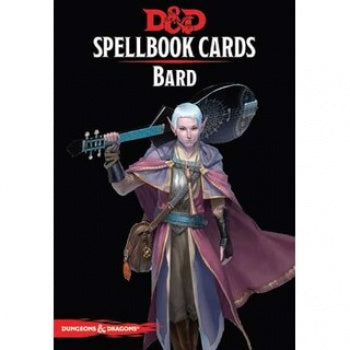 D&D Zauberkarten für Barde