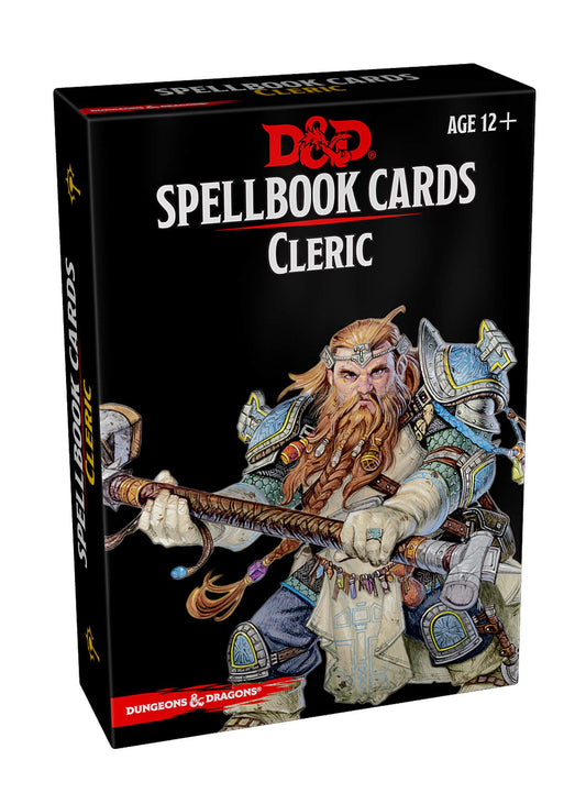 D&D Zauberkarten für Kleriker