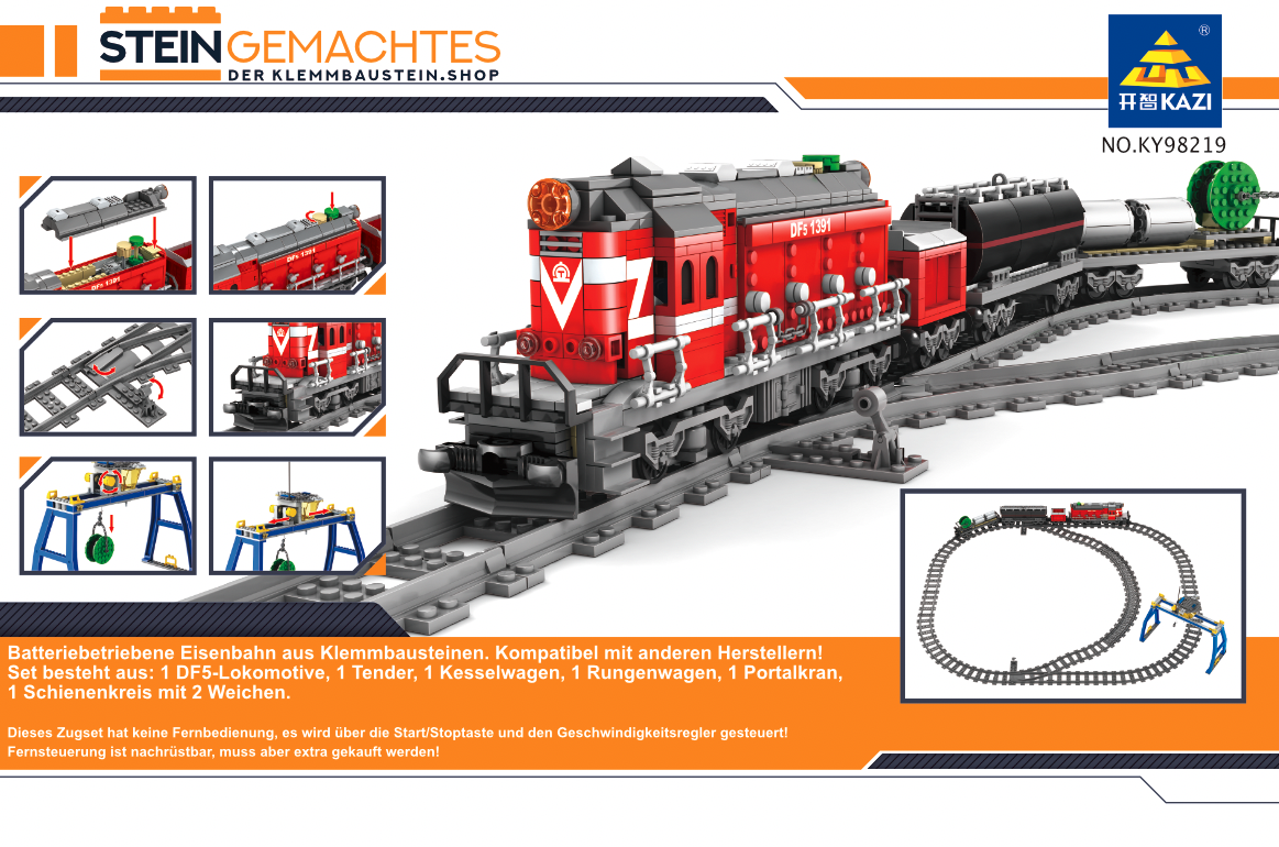 Diesel-Elektrischer Güterzug