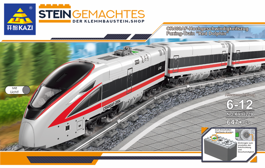 Hochgeschwindigkeitszug Fuxing-Train "Red Dolphin"