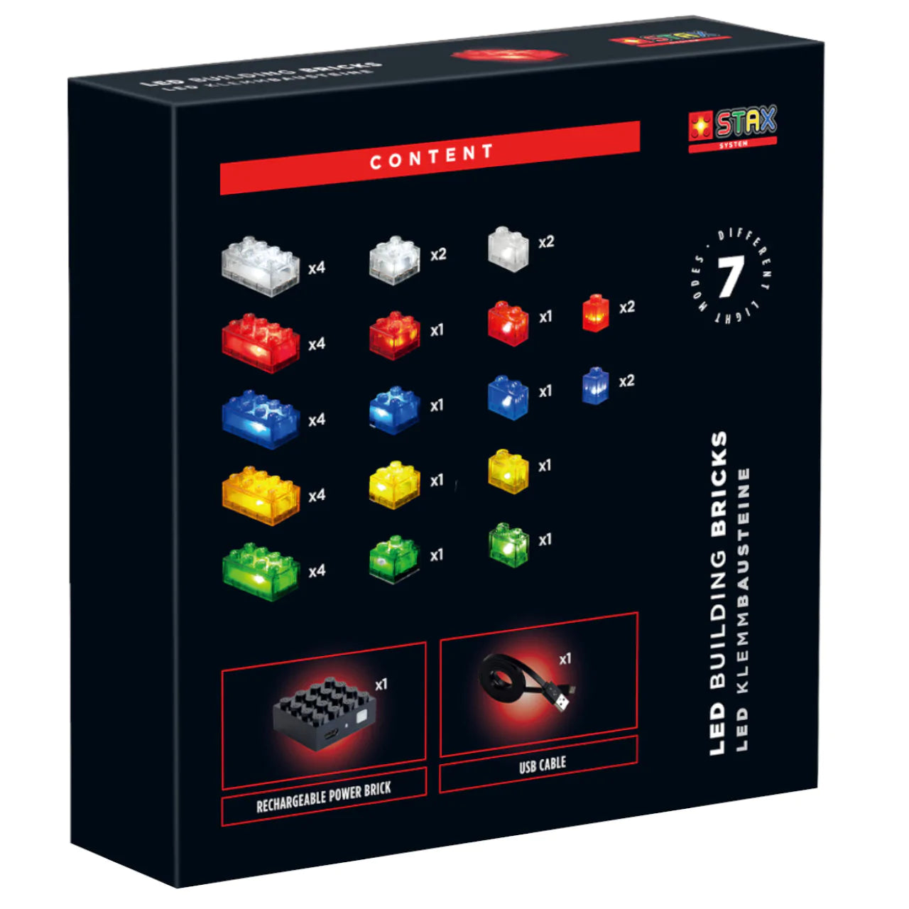 LED Bricks Basic transparent