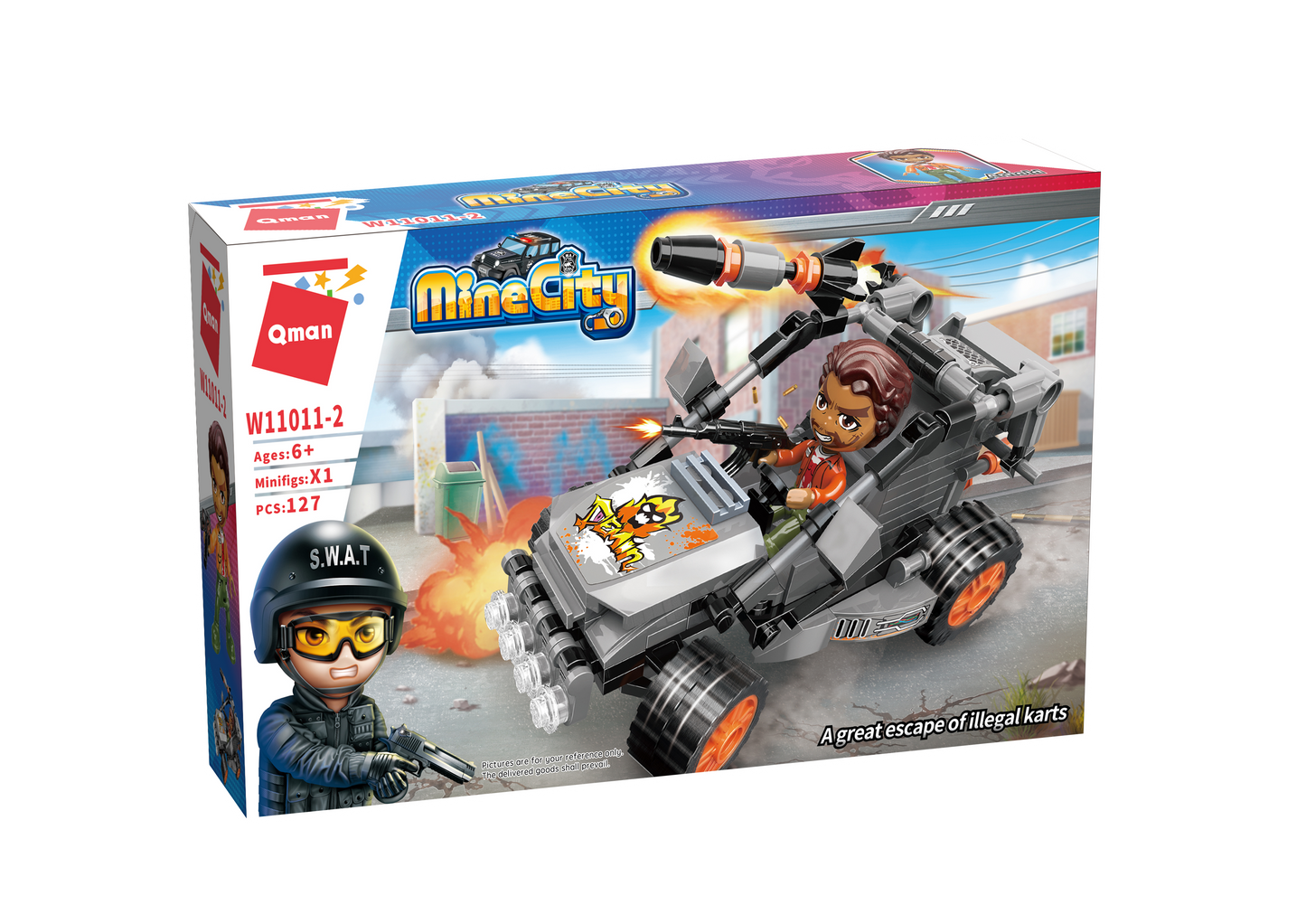 MineCity Flucht mit Buggy