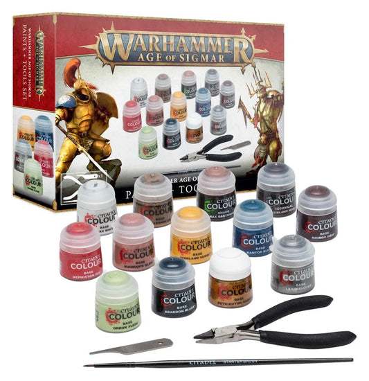 Paints + Tools Set
